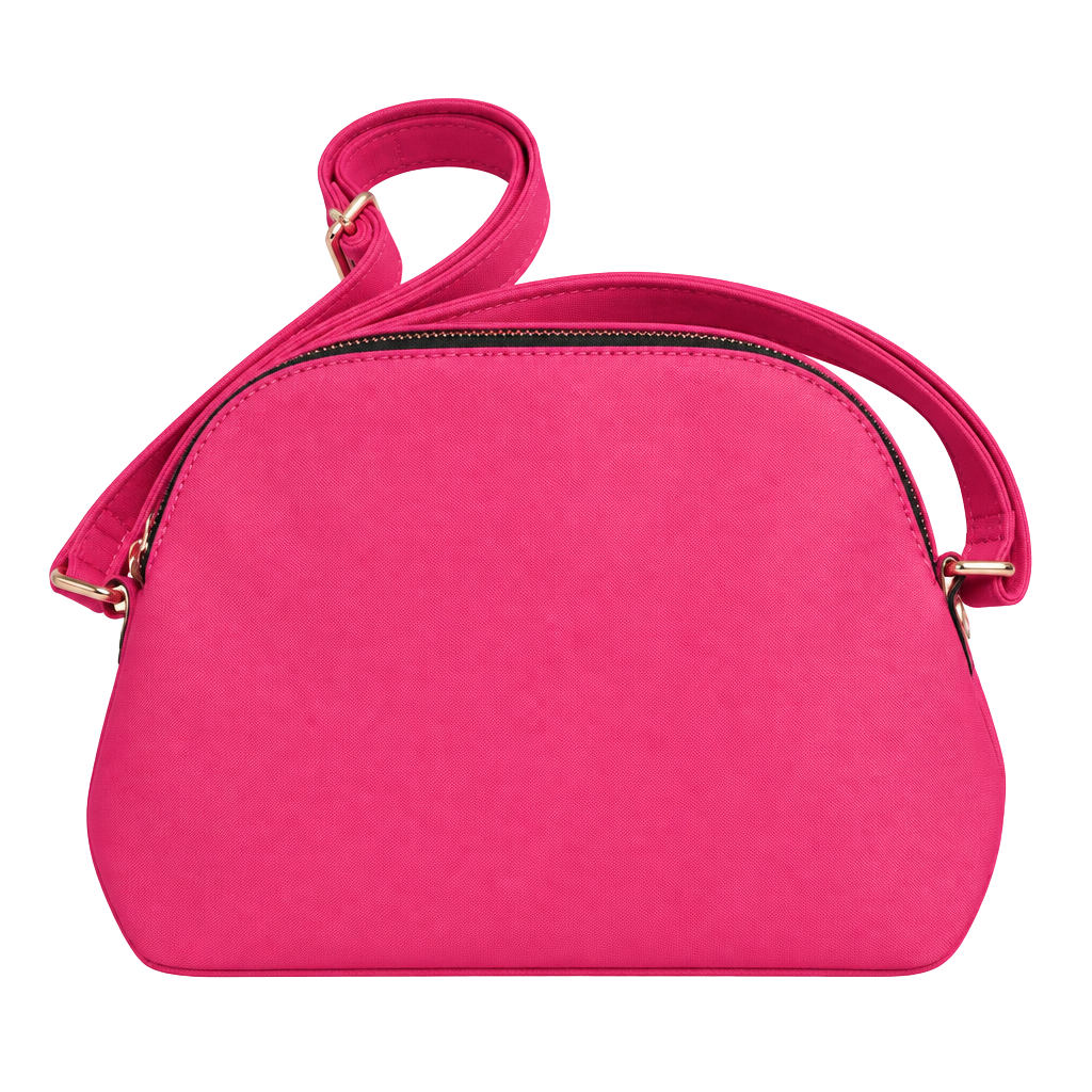 E Handbags Pink Crossbody Purse Dome Handbag 1