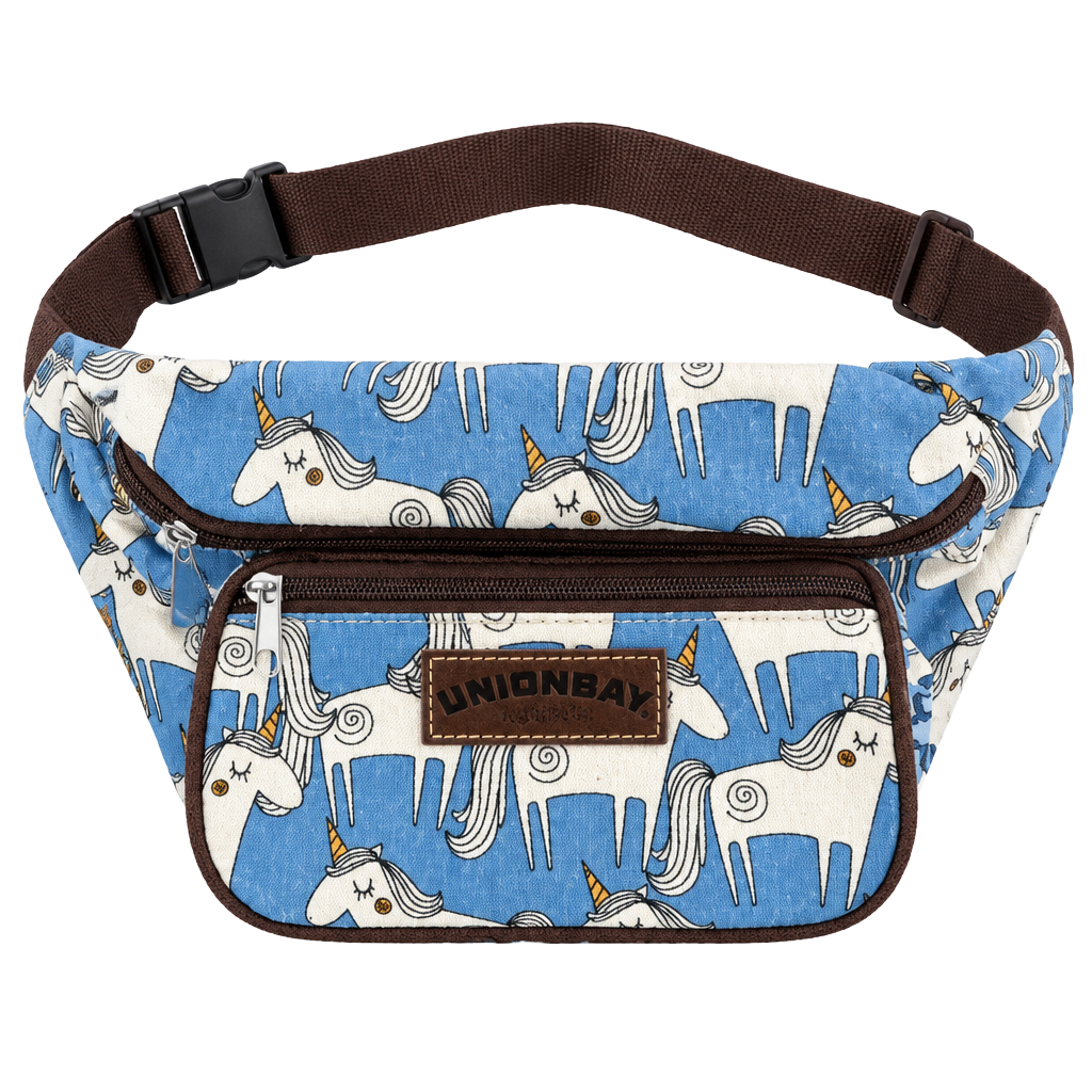 Unionbay Unicorn Fanny Pack Blue White Belt Bag 1
