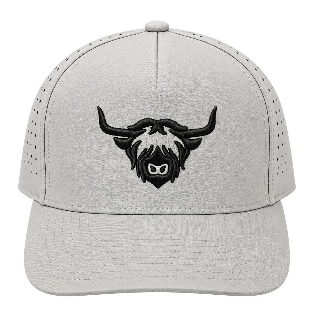 Waggle Golf Men's Snapback Hat with Longhorn Bull Logo new adjustable 1