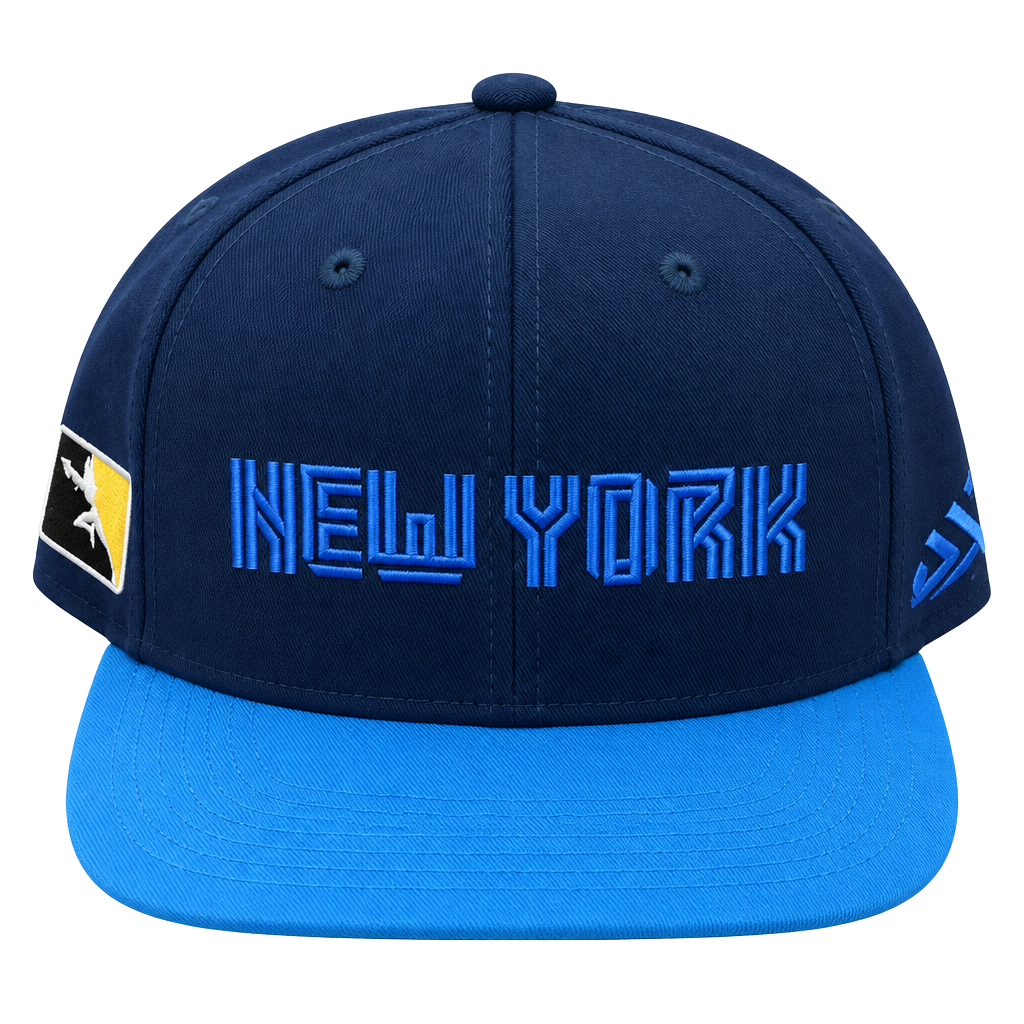 Overwatch League New York Excelsior Snapback Hat Blue One Size Adjustable new 1