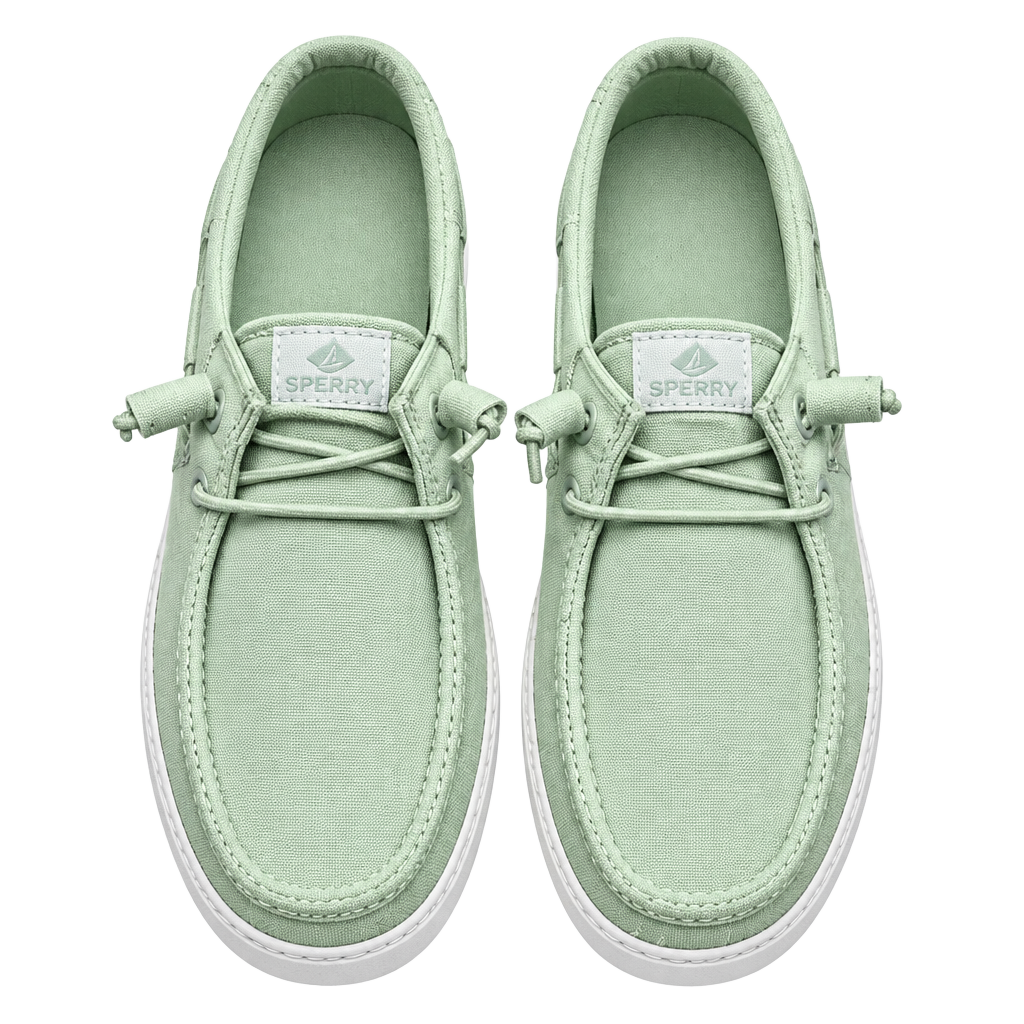 Women’s 5 kids junior 3.5 hey dude bay blue canvas shoes new with tags 1