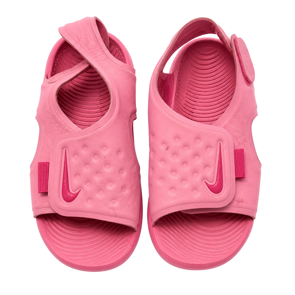 Nike Sunray Adjust Sandals Size 2C Pink Girls Water Shoes 1