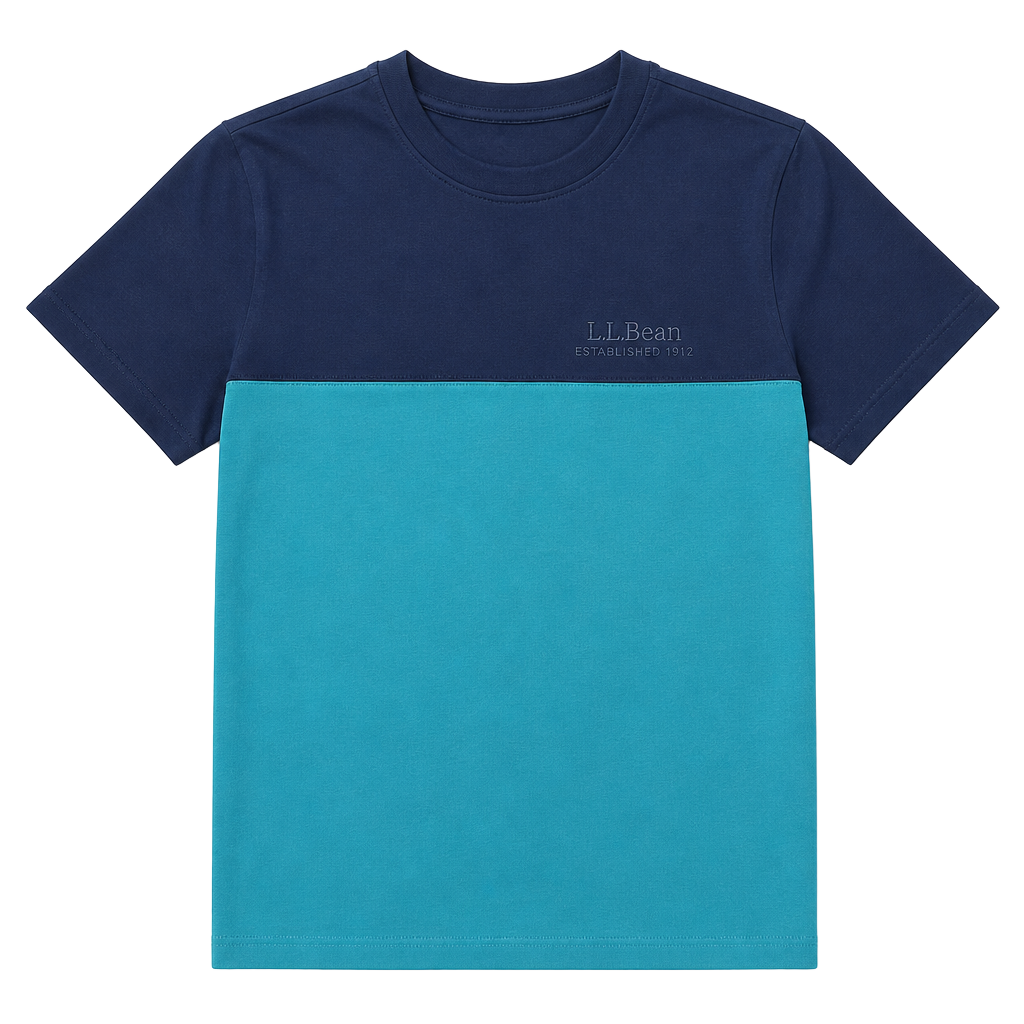 L.L. Bean 1912 Men's Colorblock Crewneck Sweatshirt 1