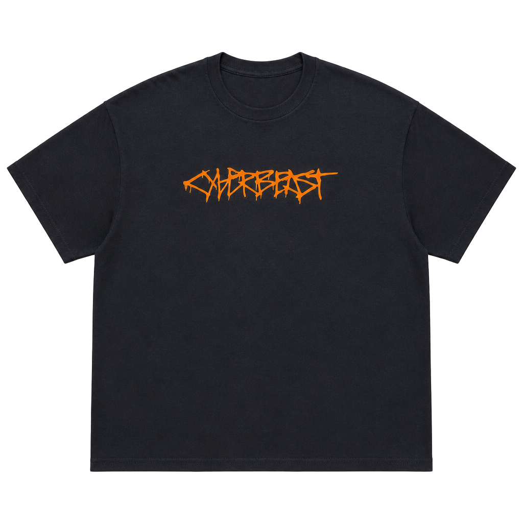 Tesla Cyberbeast Graphic Heavy Cotton T-Shirt Adult L 1