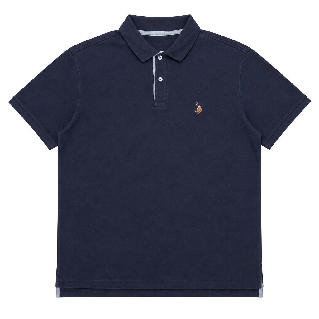 U.S. Polo Assn. Men's Luxury Feel Short Sleeve Polo Shirt Black Adult XL 1