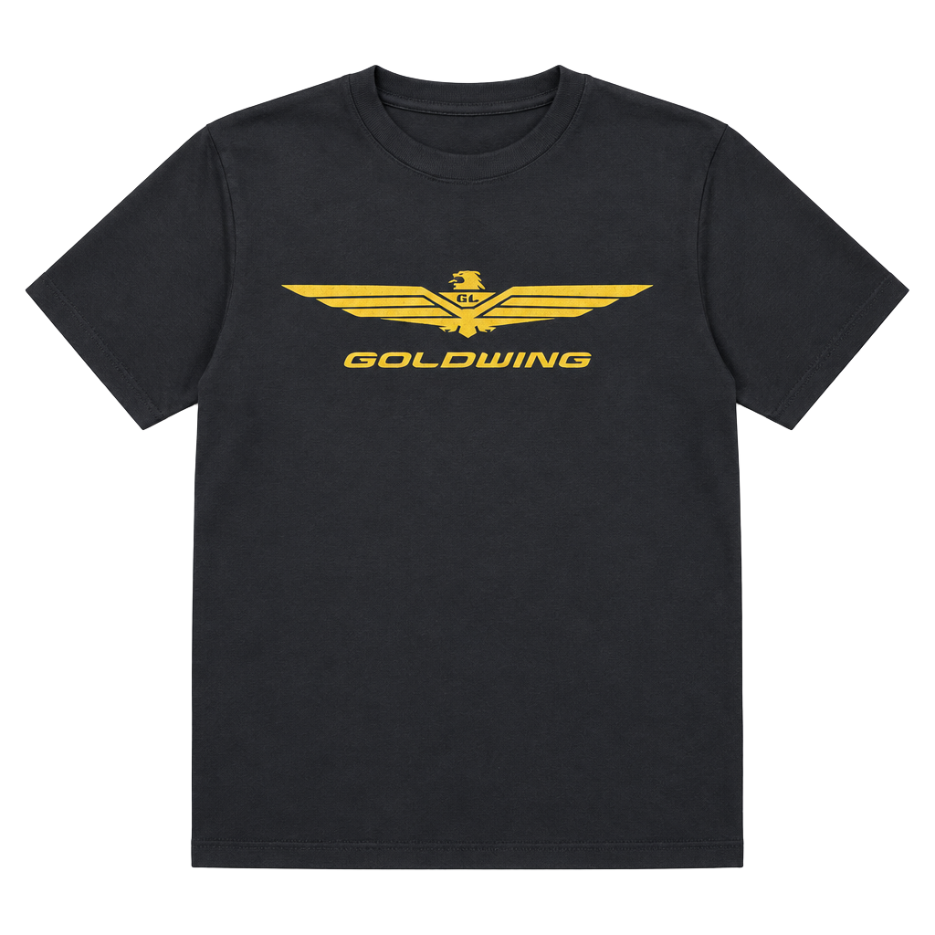 Honda Goldwing Official Licensed Product Long Sleeve T-Shirt Size M Black 1