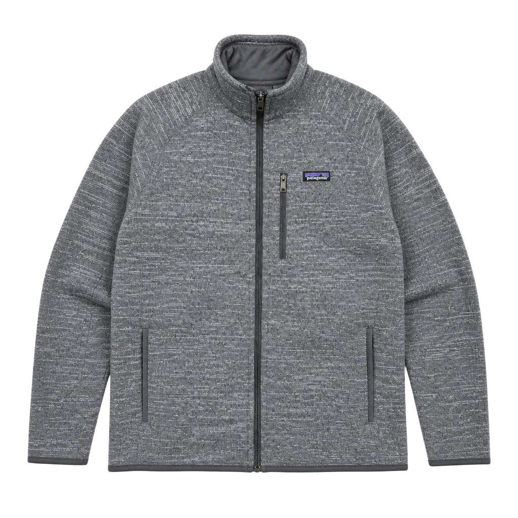 Patagonia Men's Better Sweater Fleece Full-Zip Jacket - Nickel Grey 1