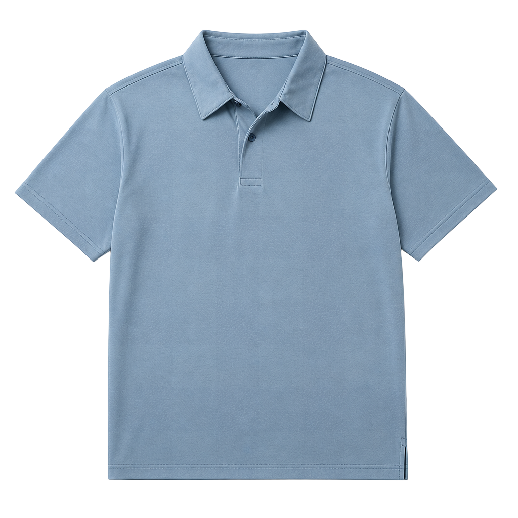 Free Fly Men's Elevate Polo Shirt in Steel Blue Size XL 1