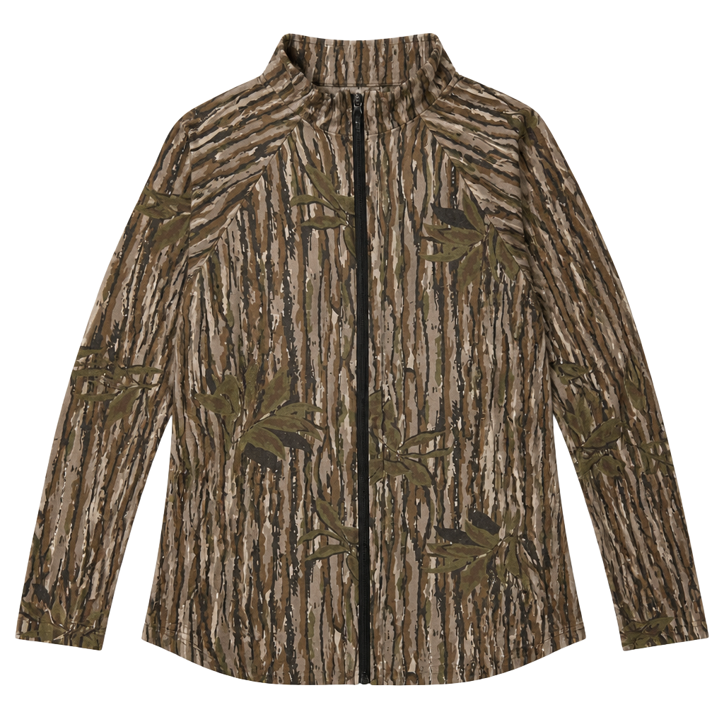 Vintage Realtree Advantage Camo Full Zip Lightweight Jacket Swimsuit Cover Up 1