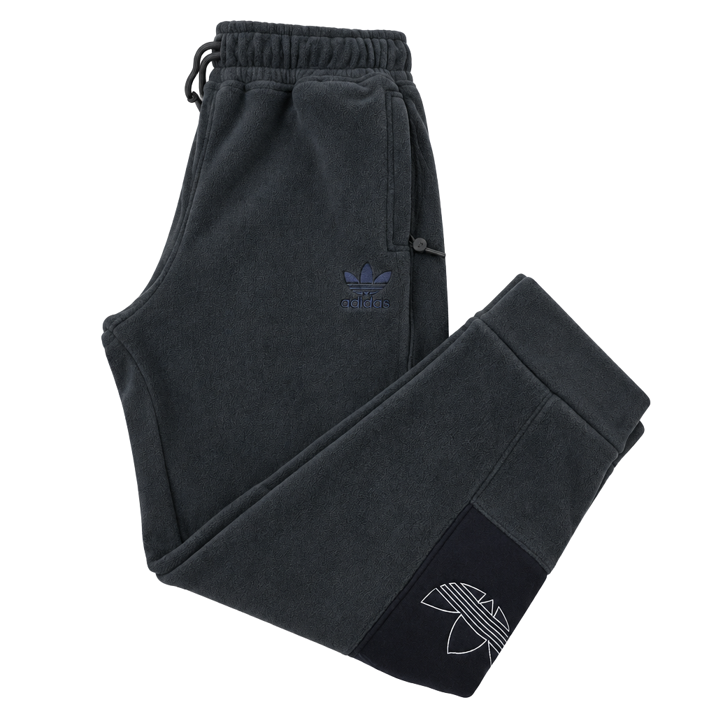 Adidas Fleece Joggers Size L 1
