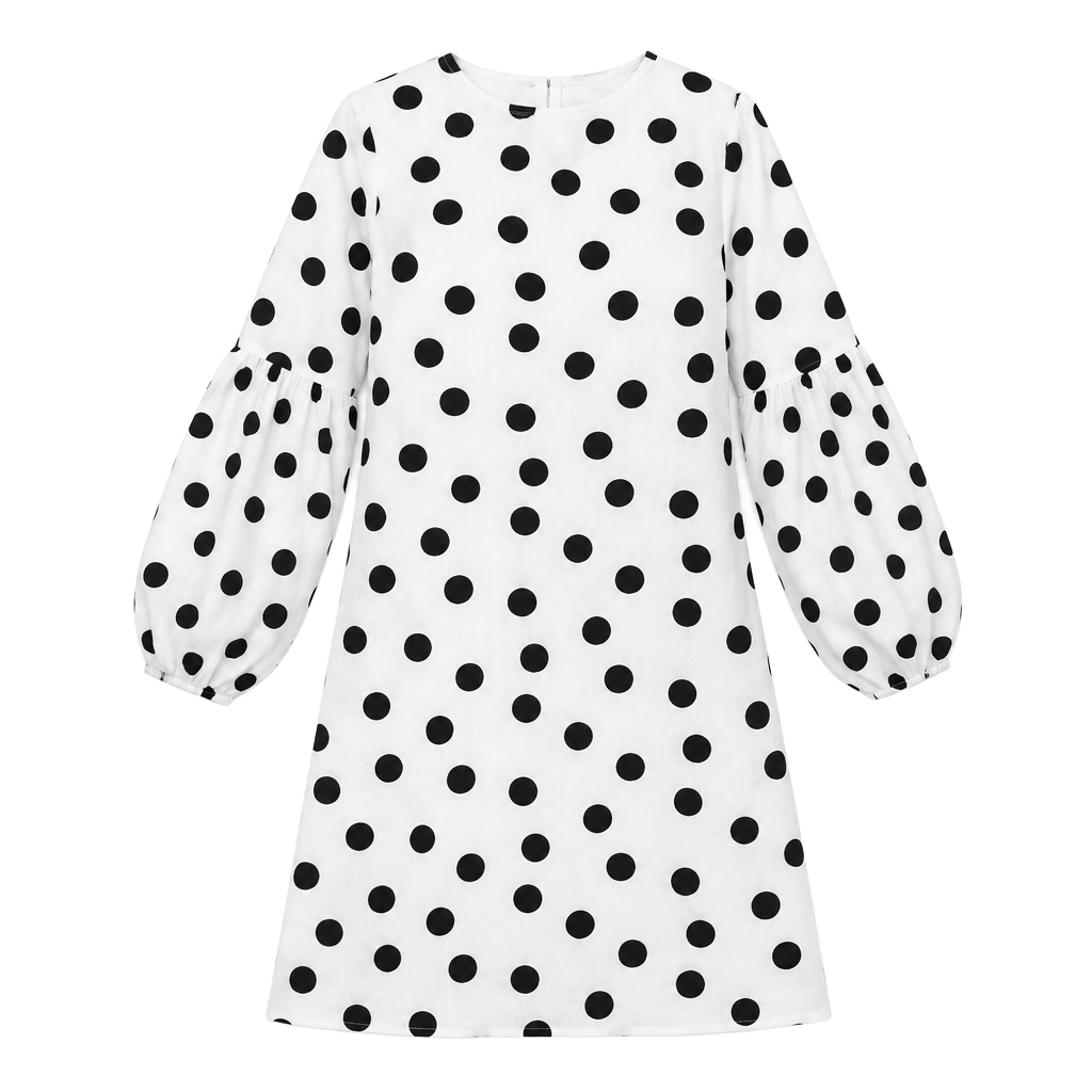 Cato Polka Dot Shift Dress 1