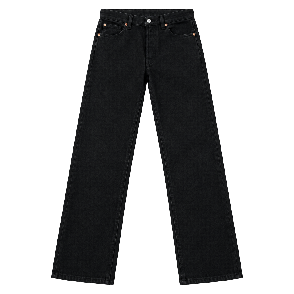 Levi's 501 Original Fit Jeans Size W25 L30 Black Button Fly 1