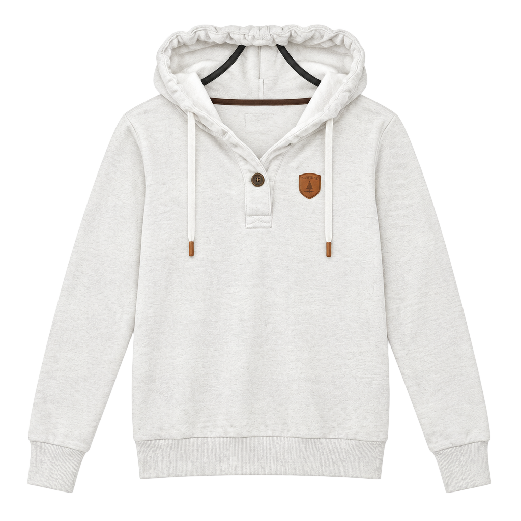 Wanakome ARTEMIS Women's Hoodie Heather Oatmeal Size Small 1
