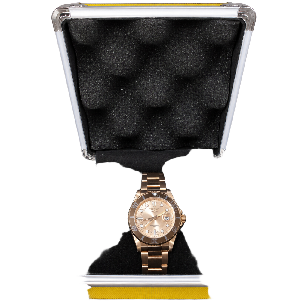 Invicta Pro Diver Rose-Tone Watch Model 12821 1