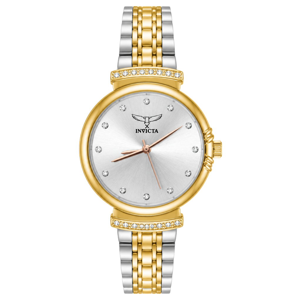 Invicta Wildflower Quartz Rose Gold Tone Analog Watch 1