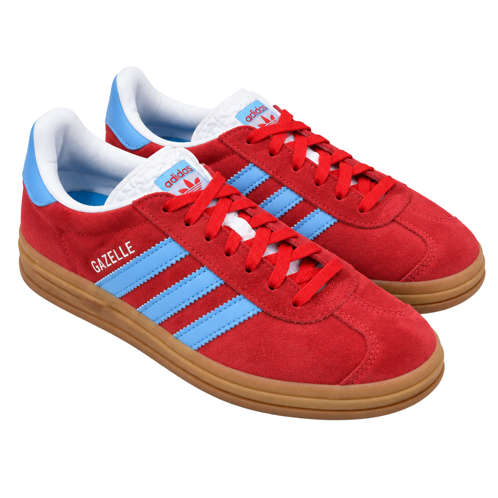 Adidas Gazelle Bold "Maroon Gold Metallic" Sneakers 1