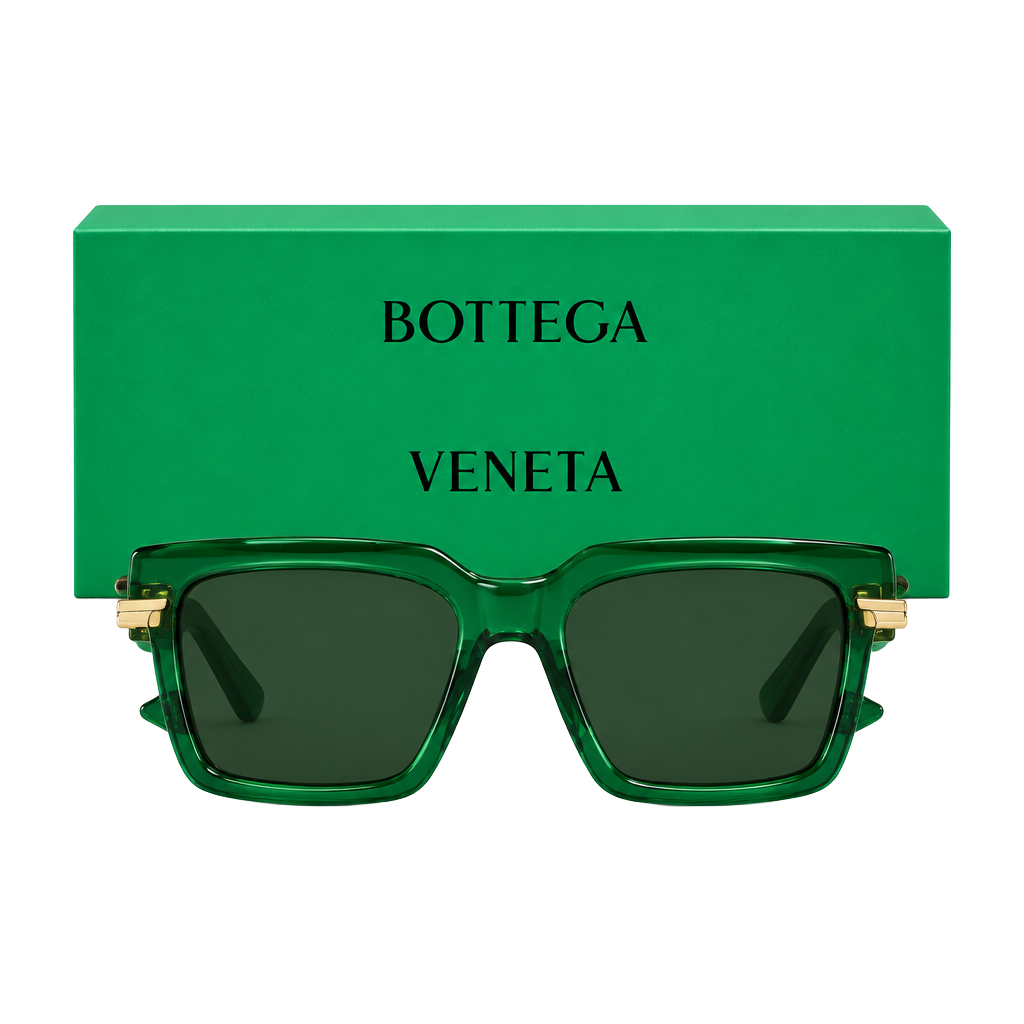 Bottega Veneta Green Sunglasses 1