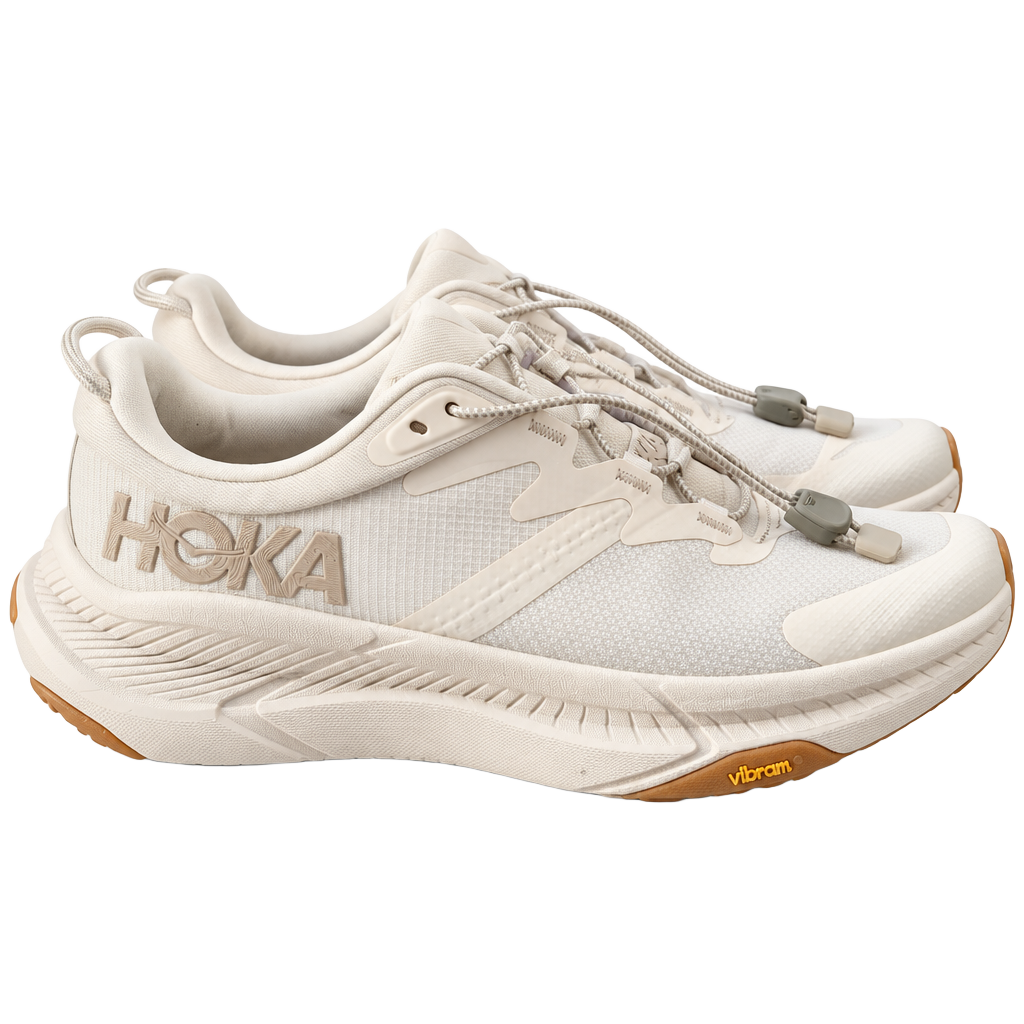 Hoka Transport Size 7.5 Eggnog Cream Sneakers 1