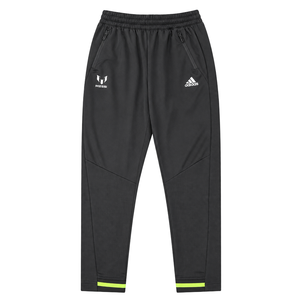 Adidas Messi Boys Soccer Training Jogger Pants Black 1