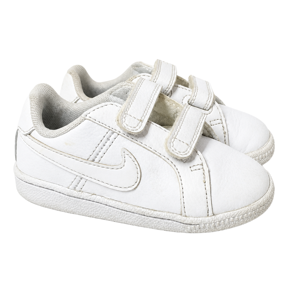 Nike Court Royale TDV Toddler Hook-and-Loop Sneakers White 833537-102 1