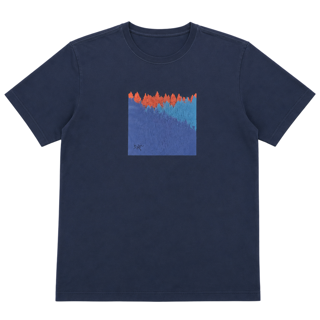 Arc'teryx Arc'Word Mountain Forest Graphic T-Shirt 1