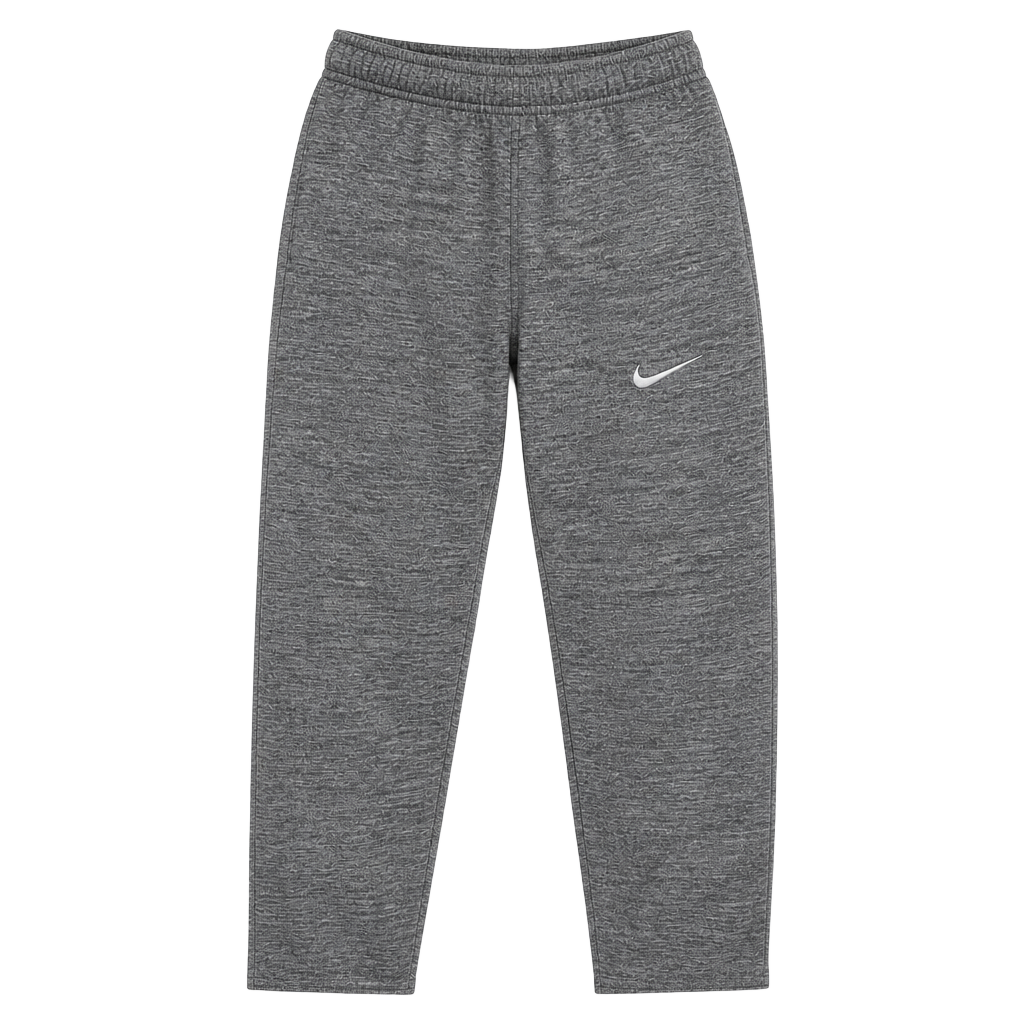 Nike Boys Dri-FIT Heathered Gray Sweatpants Size 6-7 1