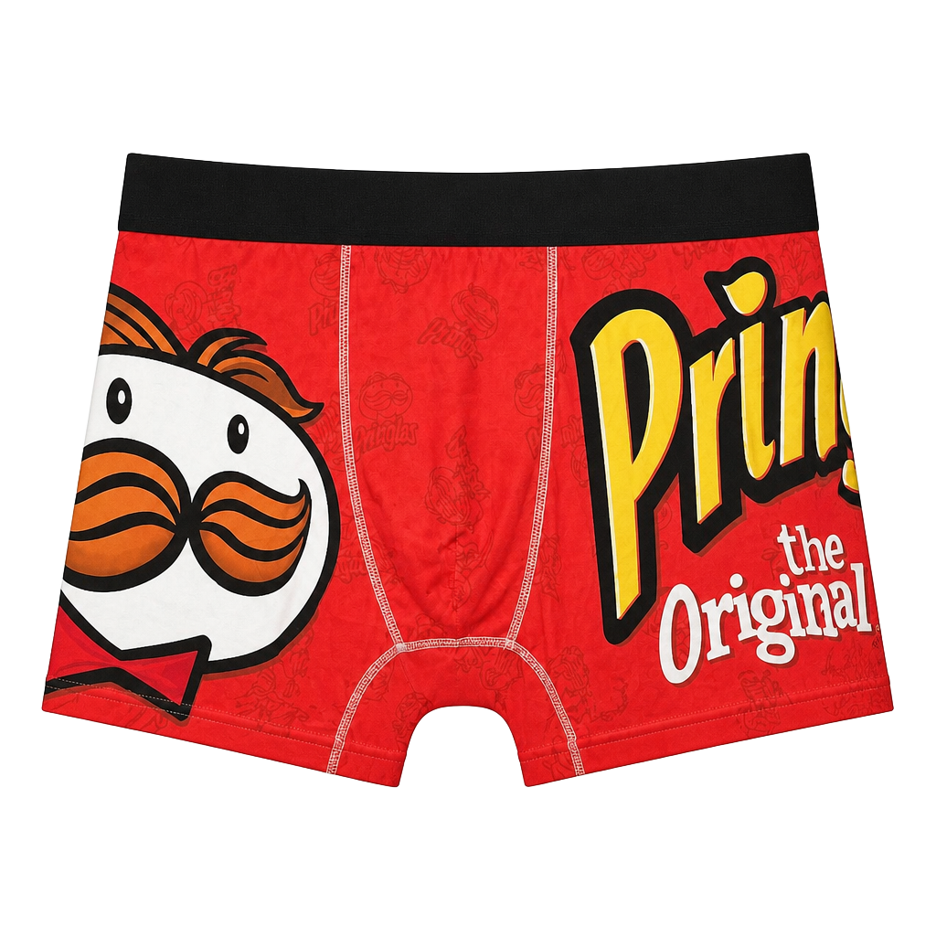 SWAG Pringles The Original Men's Boxer Briefs, Size Large 1