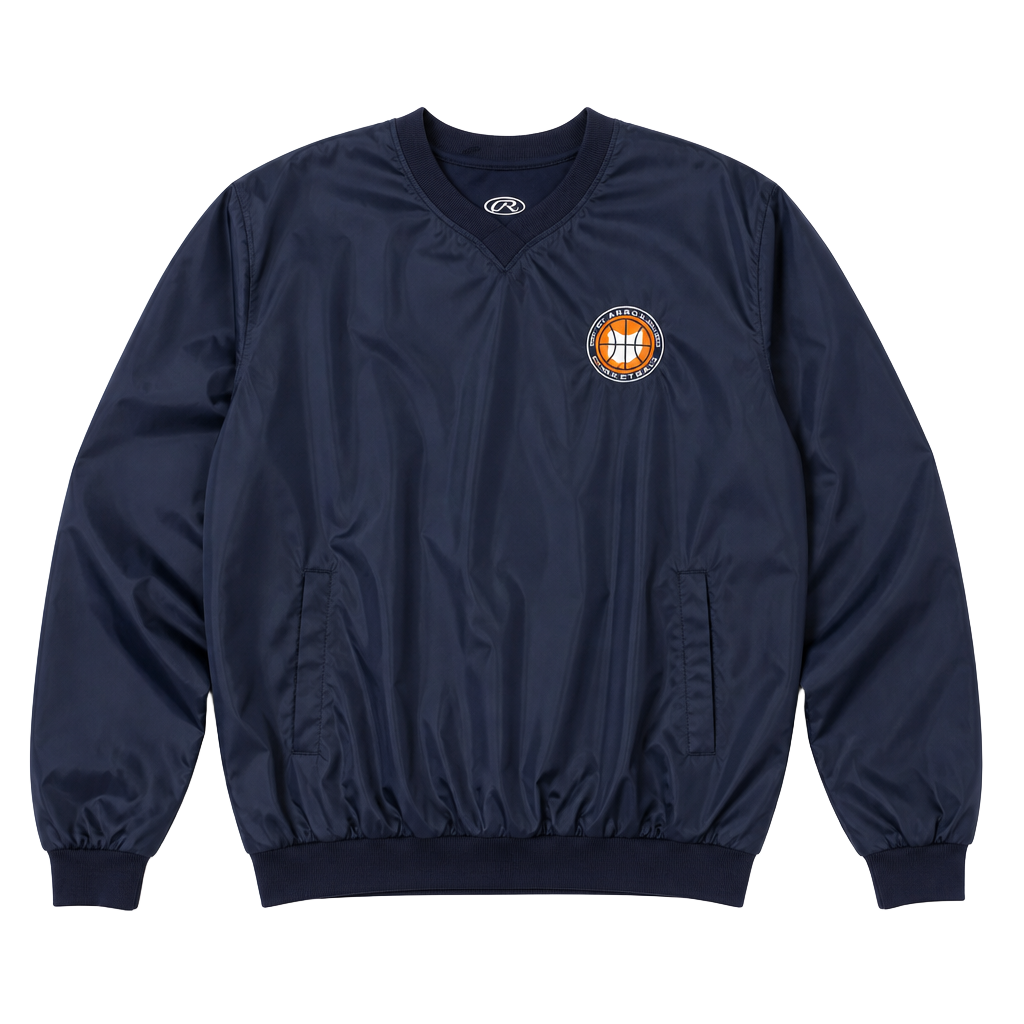 Vintage Rawlings Ohio High School Basketball Coaches Association Windbreaker Pullover Jacket 2XL 1