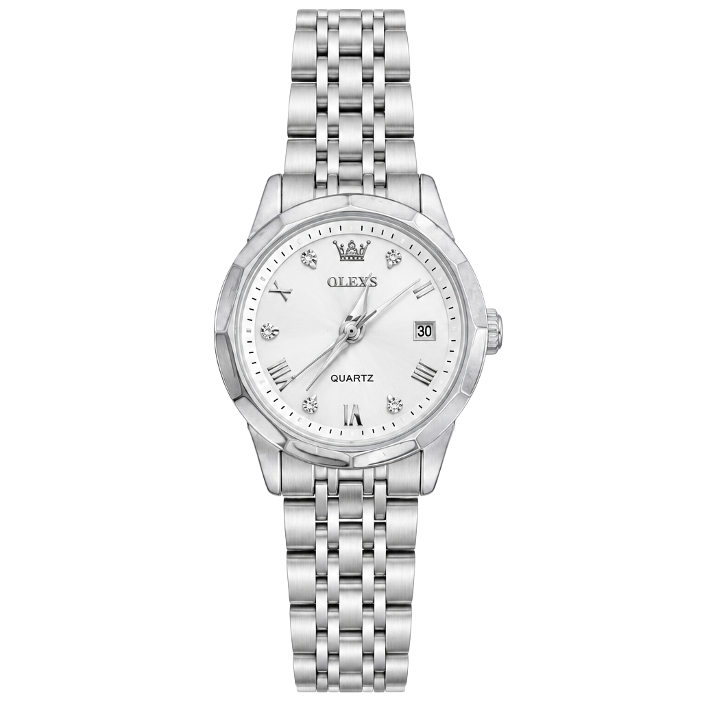 OLEVS Quartz Women's Watch Silver Stainless Steel 9931 1
