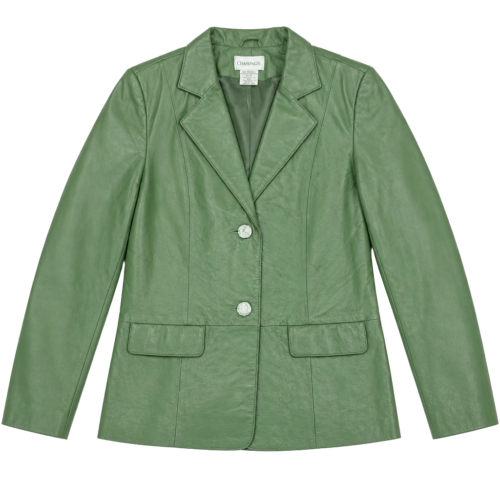 BRAND NEW Chadwicks Vintage Emerald Green Genuine 100% Leather 1