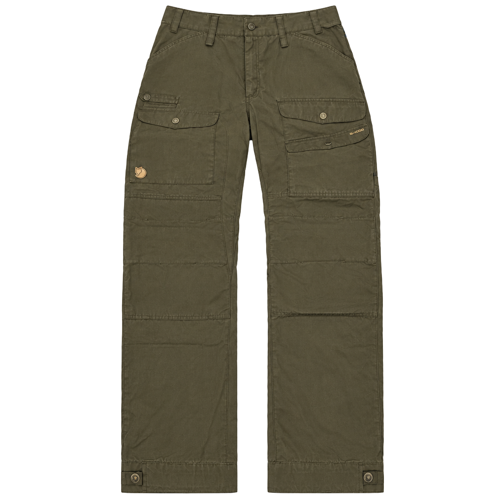 Fjallraven Vidda Pro Trousers Mens EU 50 US 34 Long Brown Hiking Pants 1