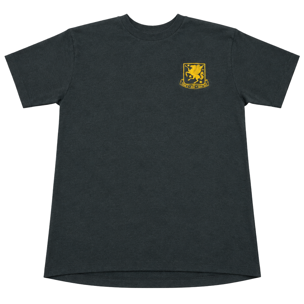 Vintage Galpago HHC 1-228th AVN BN Warriors Size L Black Cotton Single Stitch 1