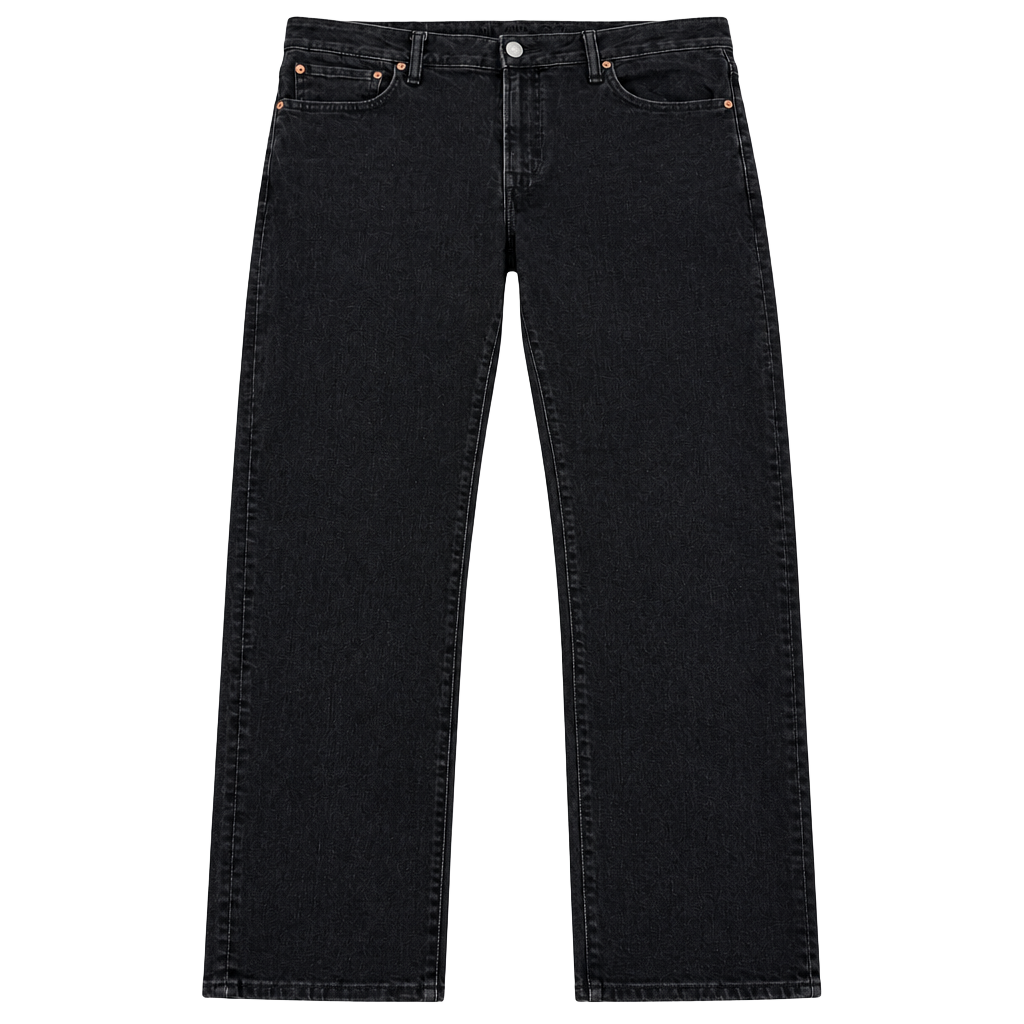 American Eagle Slim Straight Jeans Black Size 33x30 1