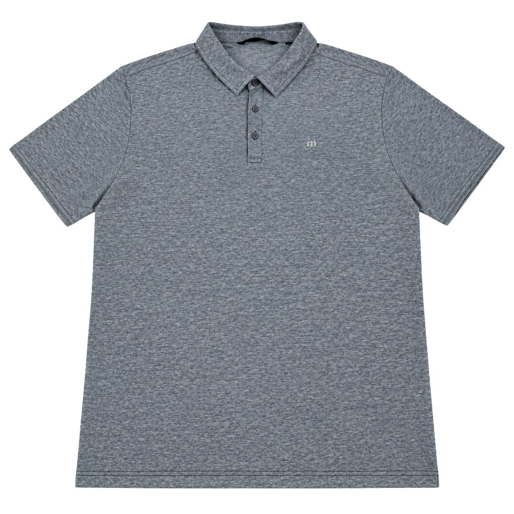 TravisMathew Polo Shirt Size XXL Gray Short Sleeve Golf Shirt 1