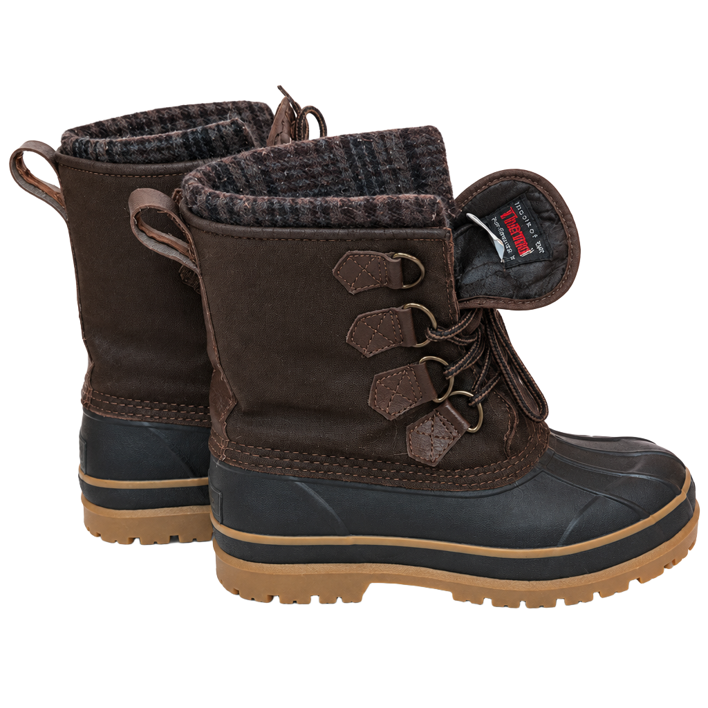 Men’s Duck Boots Thermolite Size 7 Winter Duck Boots Brown 1