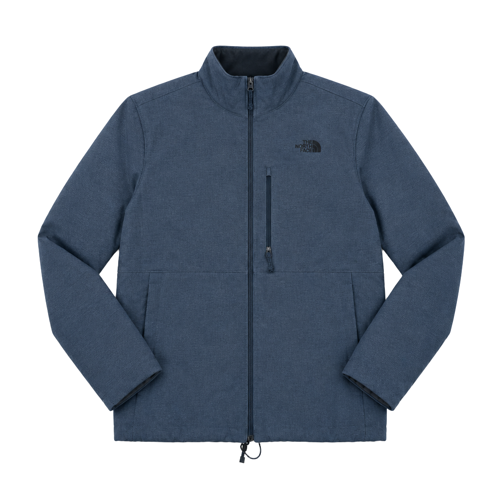 The North Face Apex Bionic Softshell Jacket Size XXL Blue Heather 1