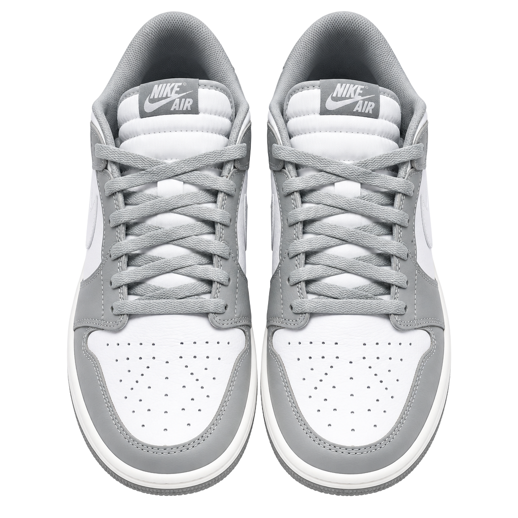Nike Dunk Low Smoke grey and White Athletic Shoe 1