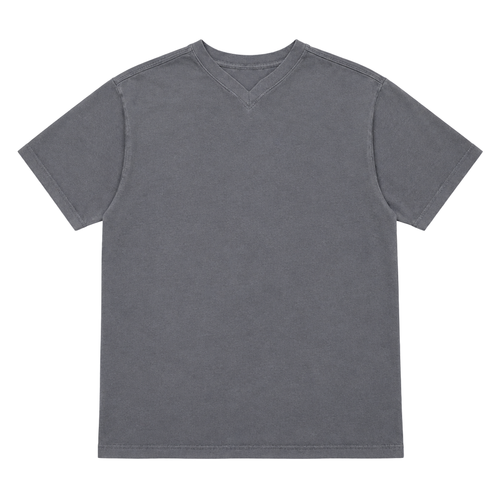 River Trader Thermal T-Shirt Size S Blue V-Neck Cotton 1