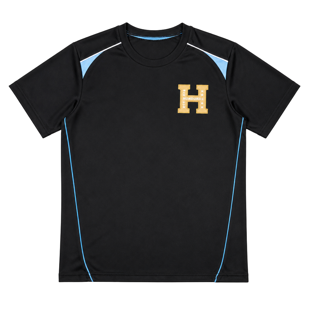 Honduras National Soccer Team Black Special Edition Jersey 1