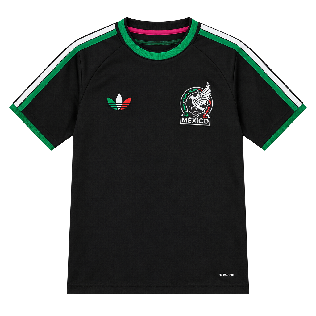 Adidas Mexico 2026 Third Soccer Jersey Black 1