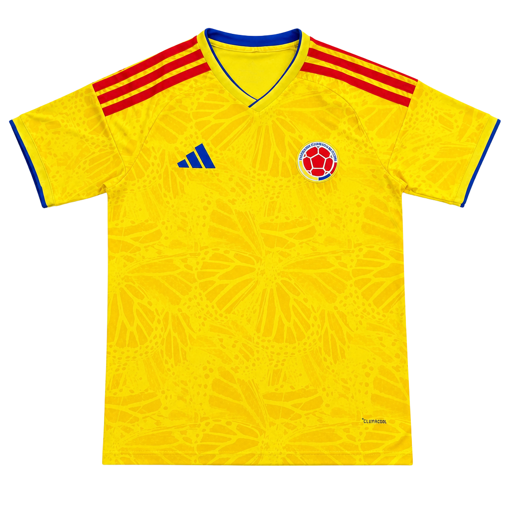 PLAYER VERSION Colombia Soccer Jersey 100 1