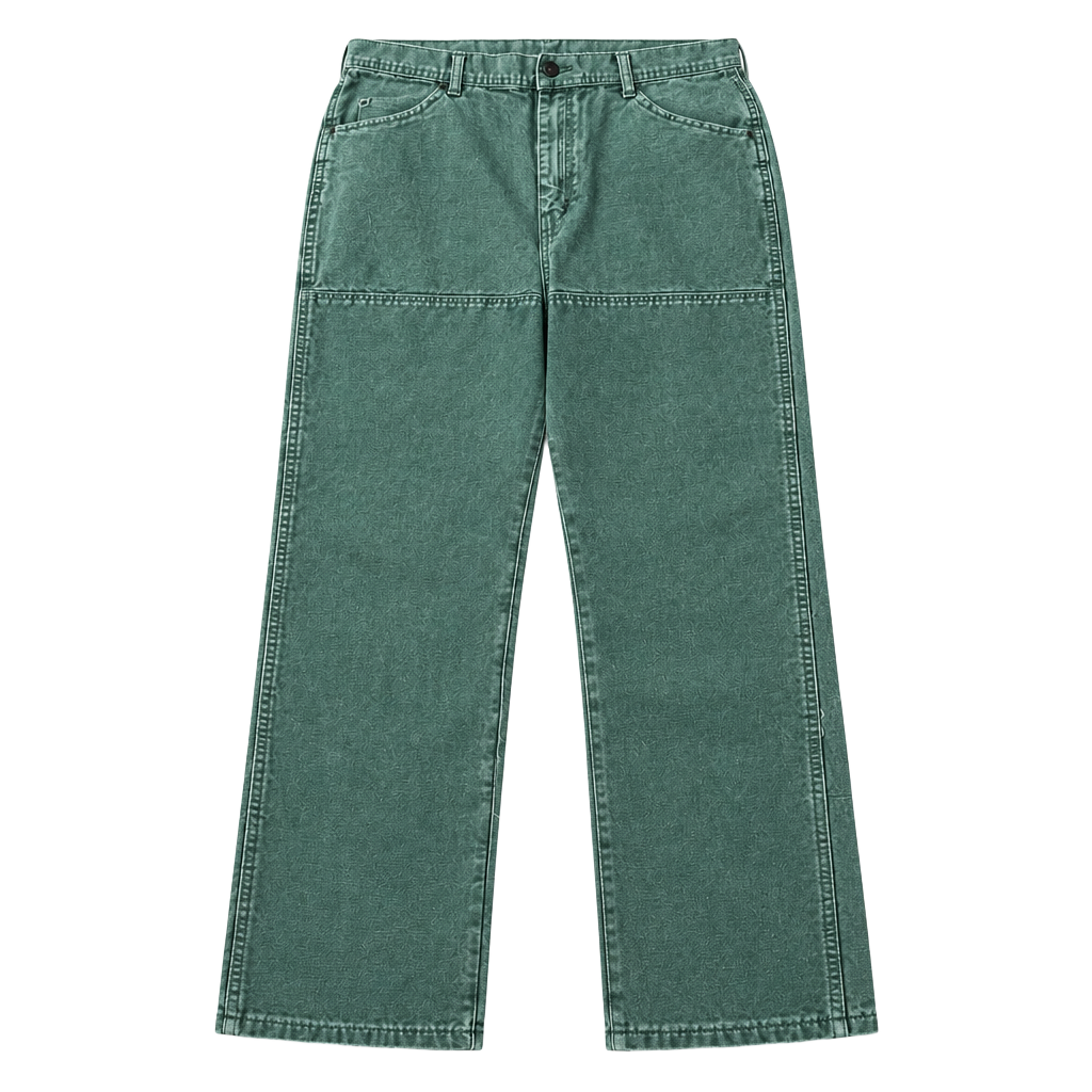 VF Imagewear Green Double Knee Work Pants 34x31 1