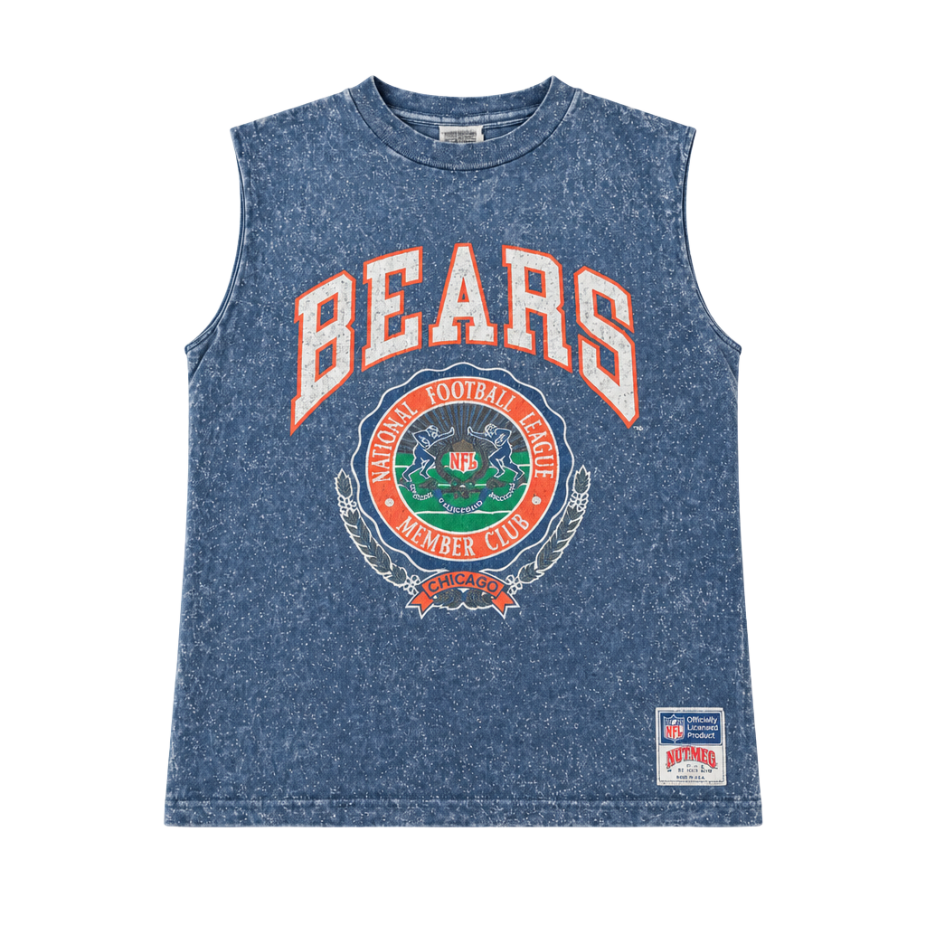 Nutmeg Mills Chicago Bears Muscle Tank M Vintage NFL 1
