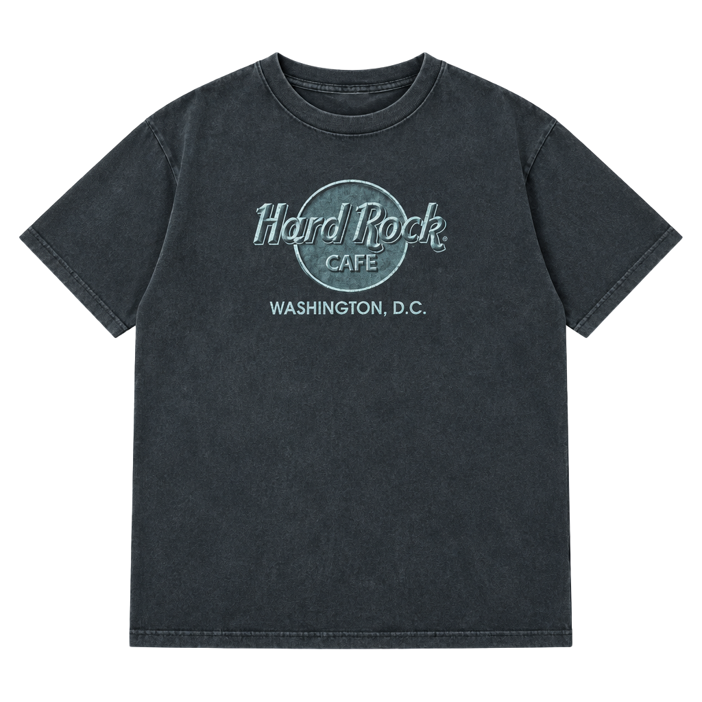 Vintage Hard Rock Cafe Washington D.C. Black T-Shirt 1