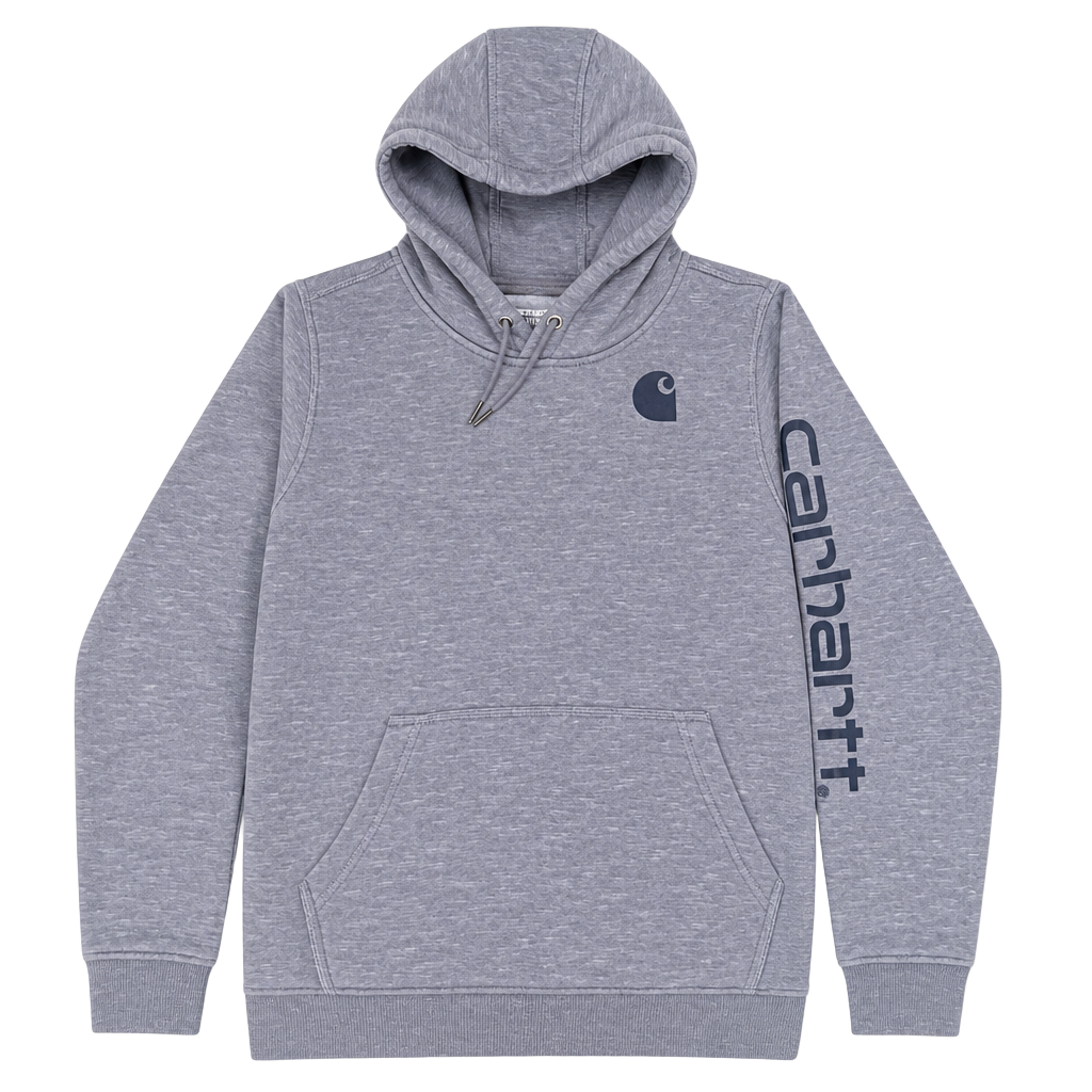 Carhartt Relaxed Fit Hoodie Gray Size XL 1