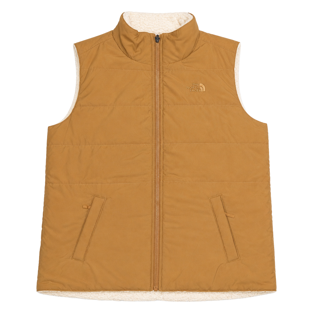 Women's Puffer Vest - Relaxed Fit - double sided 1