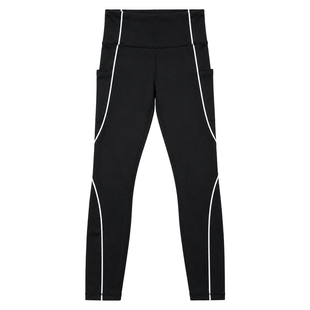 (249) Athleta 7/8 Tight Size XS Black 1