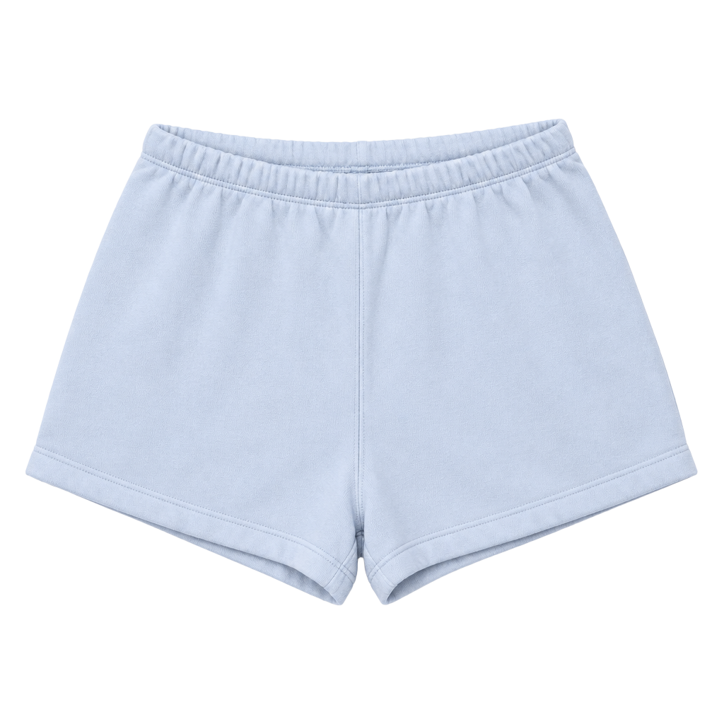 (469) Wild Fable Fleece Sweat Shorts Size L Airy Blue 1