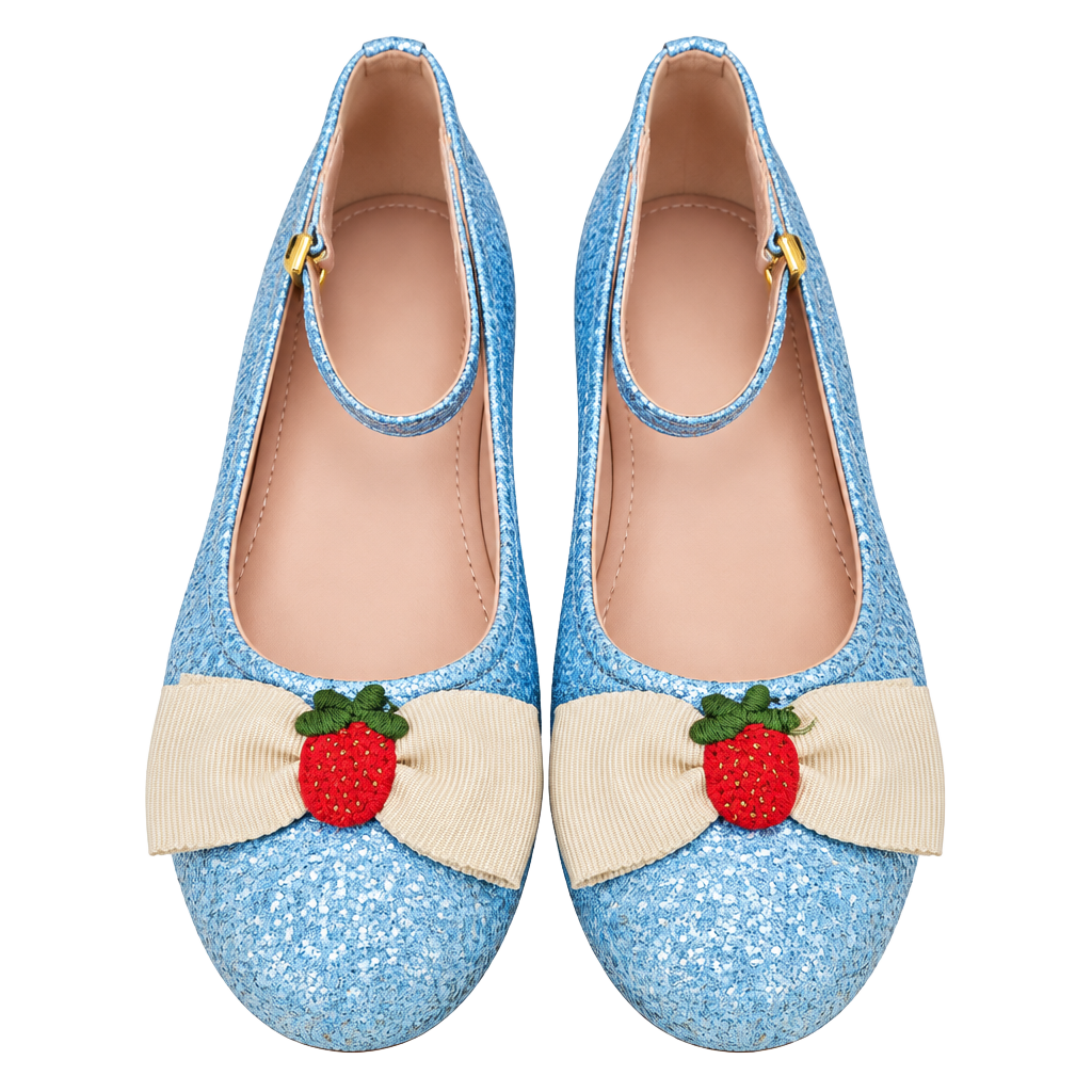 Gucci Kids Glitter Mary Jane Shoes Size 30 1