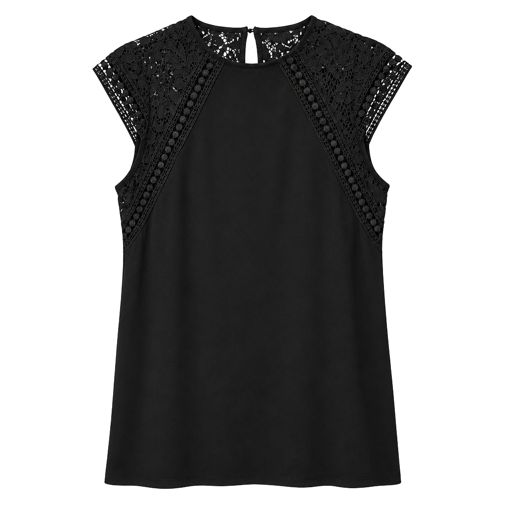 Zara Black Lace Dress Size XS 1